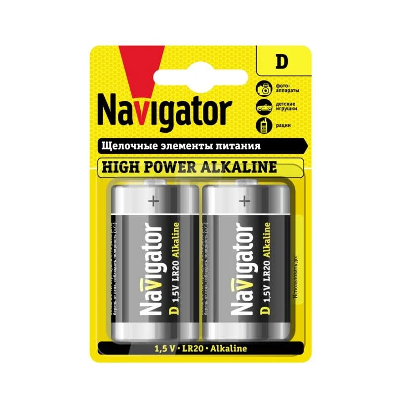 Батарейка Navigator LR20