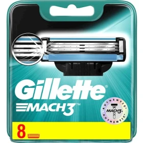 Кассета Gillette Mach3 (цена за 1 кассету/8шт в упаковке)
