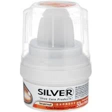 Крем д/обуви Silver с губкой, бесцветный