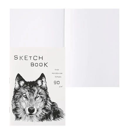 Блокнот д/зарисовок 40л А5 Sketchbook Silk 90г/м2