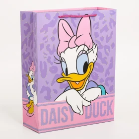 Пакет подарочный ламинир. Daisy duck, 31х40х11,5см