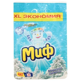 Стир.порошок Миф 4кг M-Zim Морозная свежесть автомат