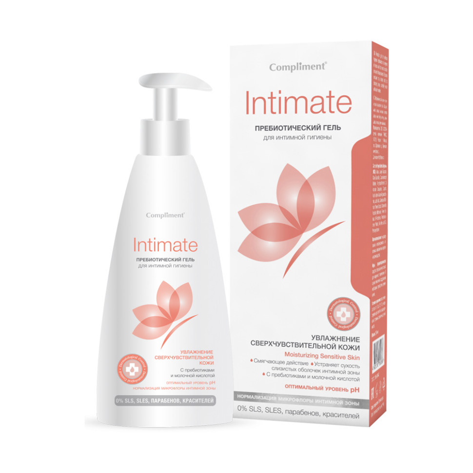 Крем-пенка д/интимной гигиены IntiMate 800мл Алоэ и ромашка