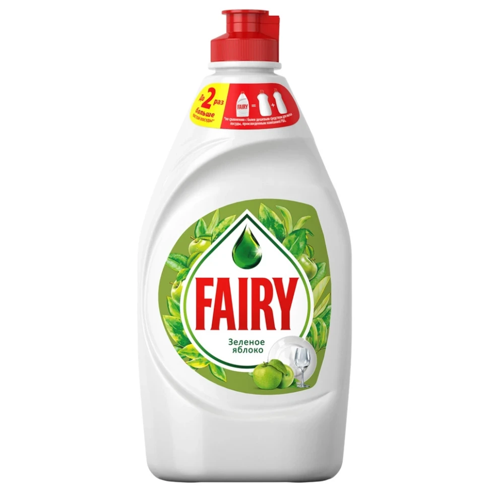 Средство д/мытья посуды Fairy 450мл Зелёное яблоко