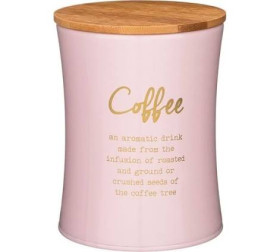 Ёмкость д/сыпучих продуктов Agness Coffe d-11см, h-14см