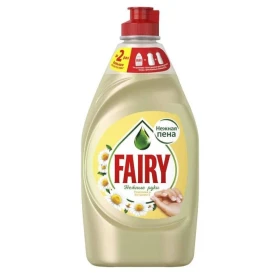 Средство д/мытья посуды Fairy 450мл Ромашка и Витамин Е