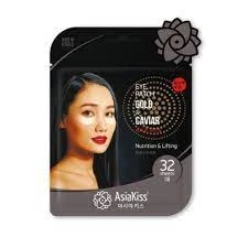 Патчи д/области под глазами AsiaKiss 32шт Экстракт икры и золото