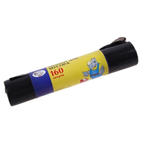 Пакеты д/мусора 160л/10шт особопрочные