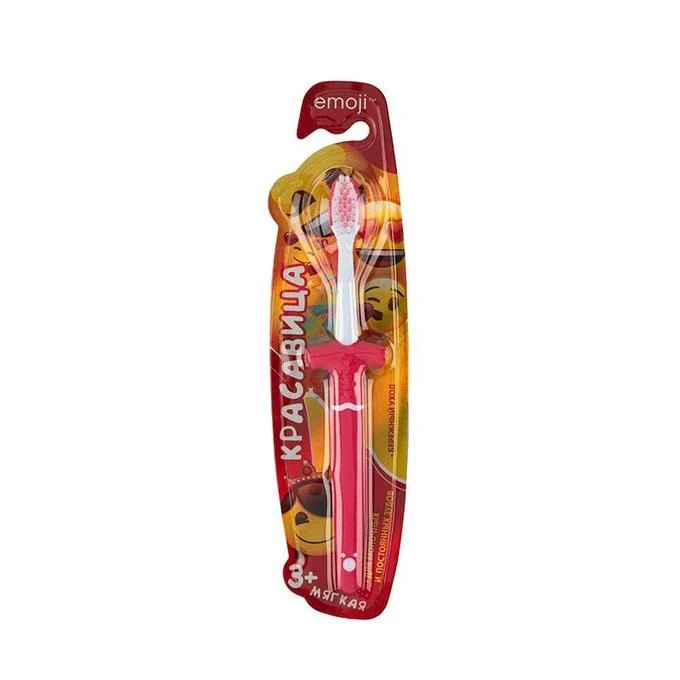 Зубная щетка Vilsen brush мягкая Emoji Красавица